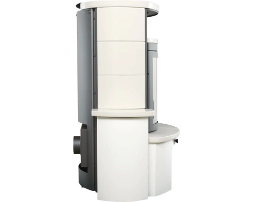 Kit de chimenea Hark Avenso GT ECOplus cerámica blanca 8 kWKit