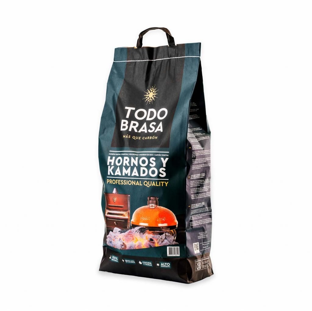 Bolsa de carbón Todo Brasa para hornos y kamados 7 kg