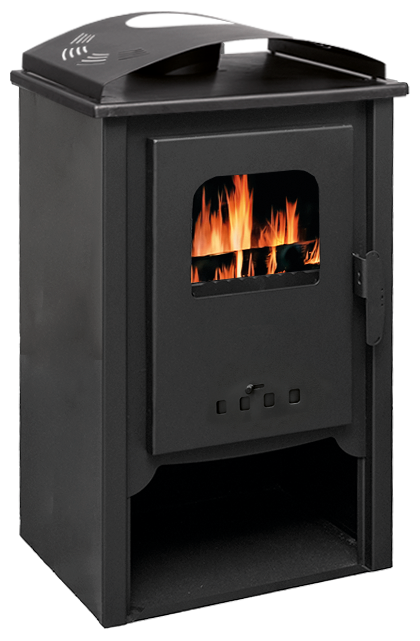 Estufa de leña AMINA – 8,12 kW, hasta 150 m³, clase A