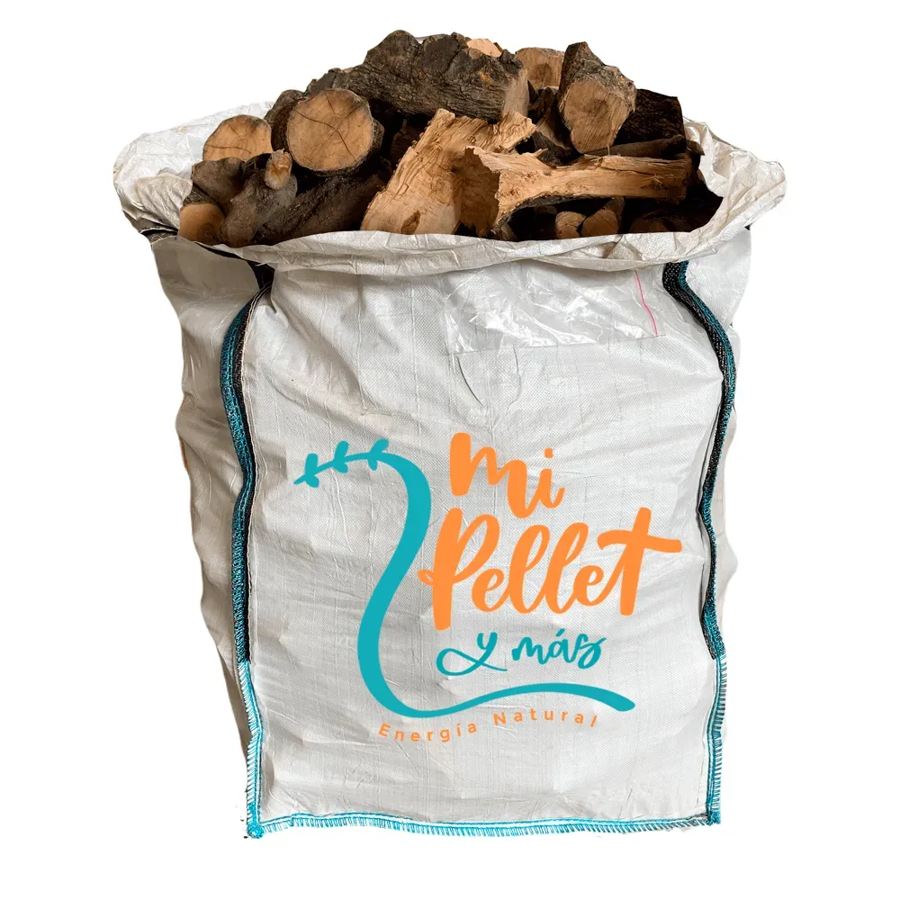 Leña de olivo – Saca 600 kg (troncos hasta 40 cm)