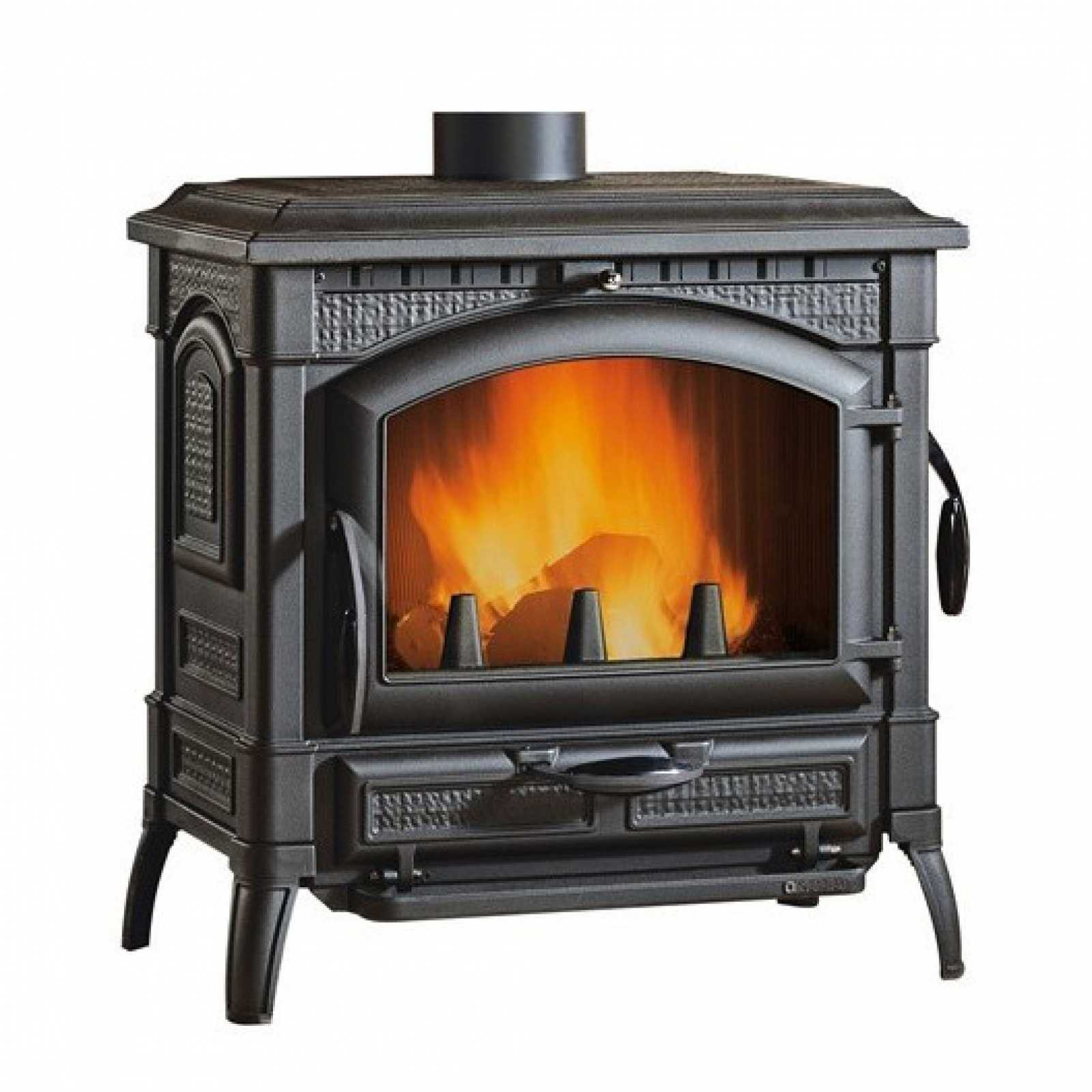 Estufa de leña La Nordica Isotta Evo de 12 kW